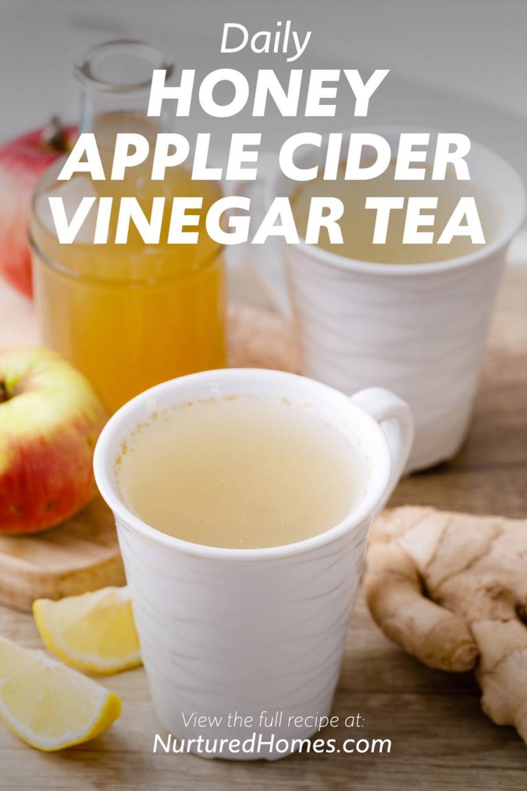 Fat-Burning Honey Lemon Apple Cider Vinegar Tea to Drink Daily ...