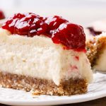 Hibiscus Cherry Cheesecake