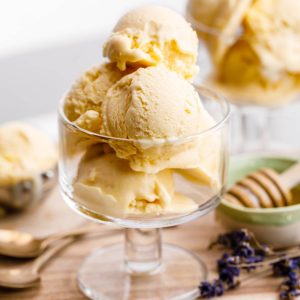 Honey Lavender Ice Cream
