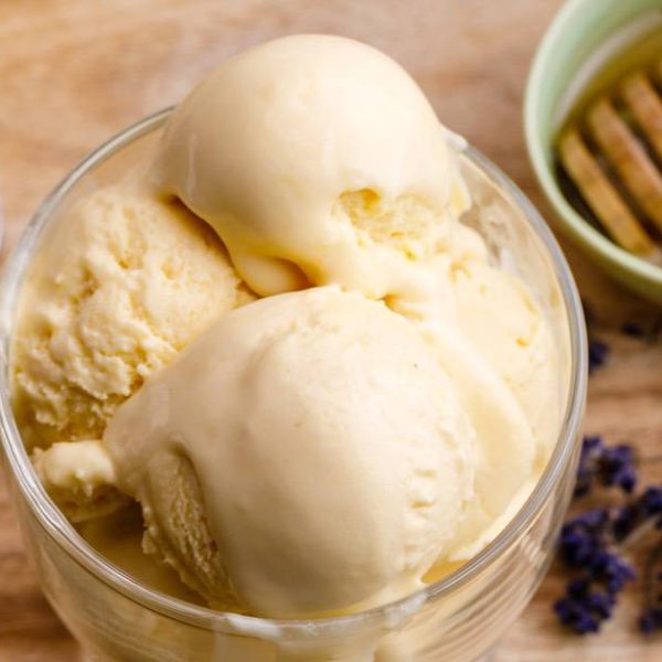 Honey Lavender Ice Cream