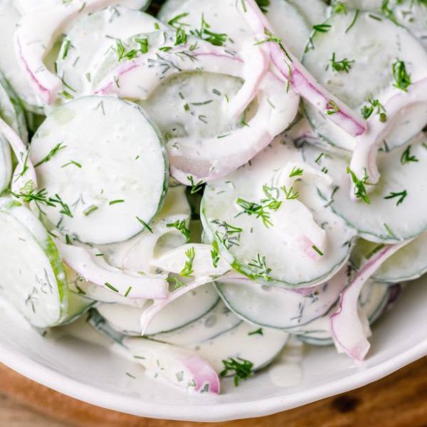 Creamy Cucumber Salad