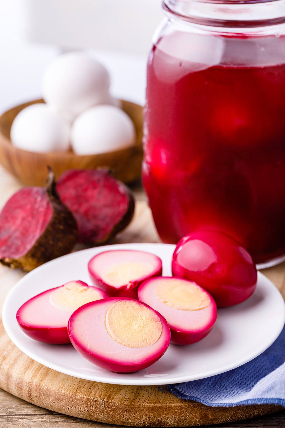 The Best Beet Juice Pickled Eggs (No Canning Required!) Nurtured Homes