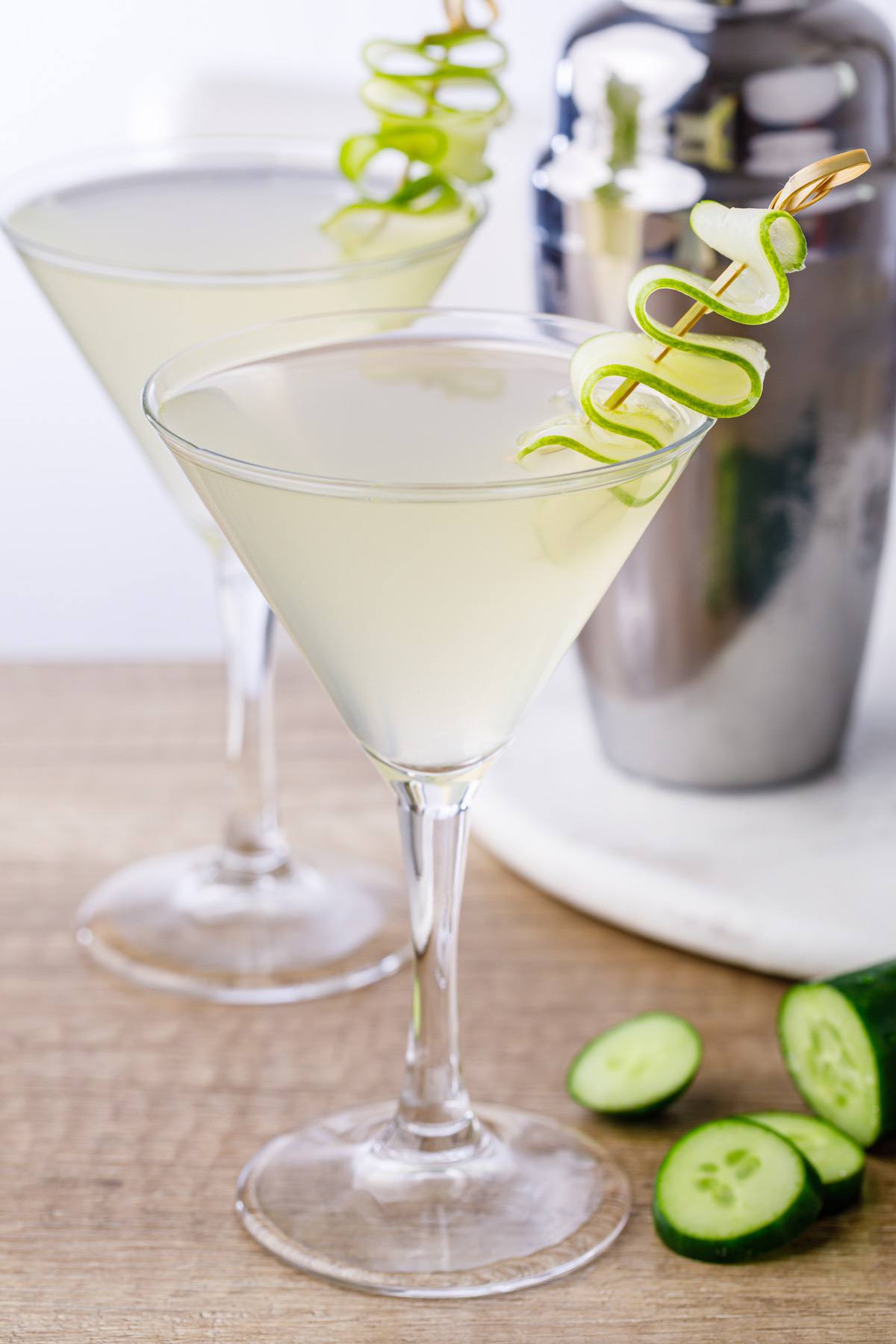 How to Make the Best Cucumber Martini (This is so good!) - Nurtured Homes