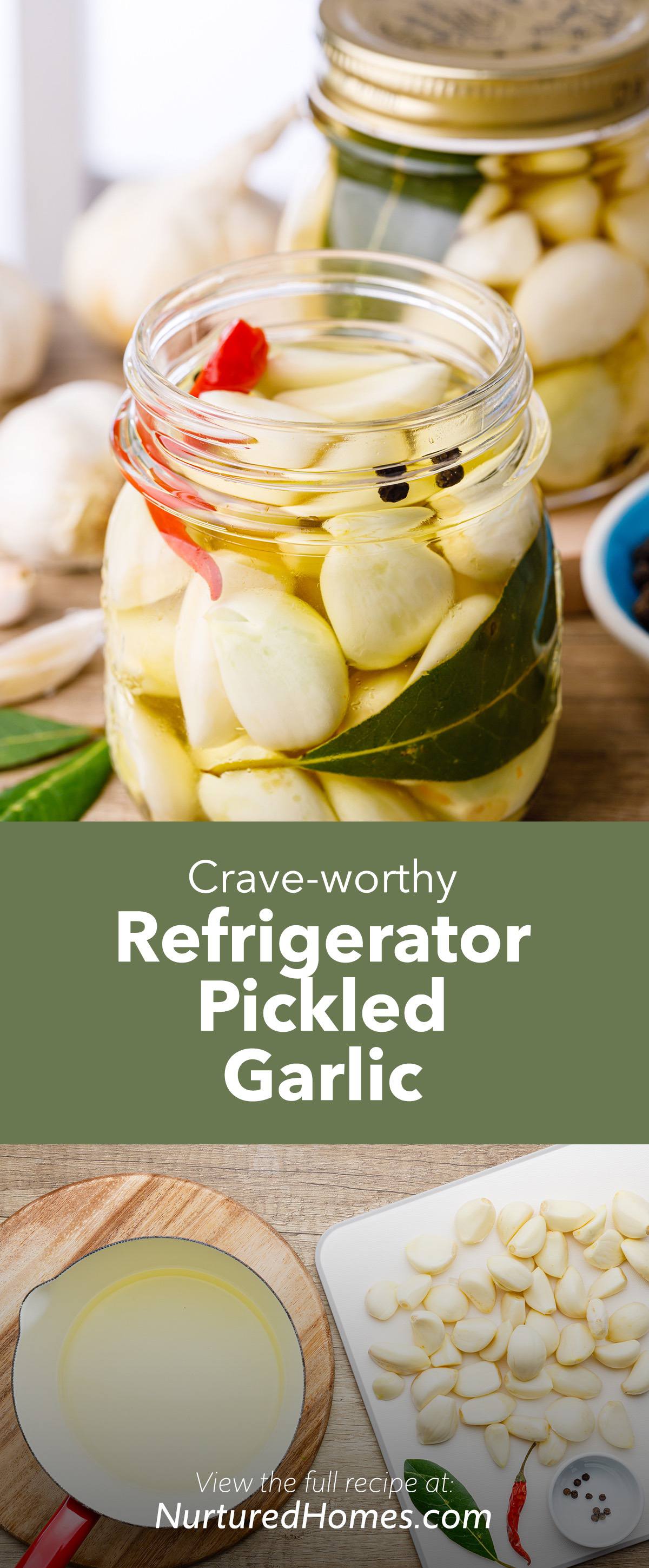 Crave-worthy Pickled Garlic
