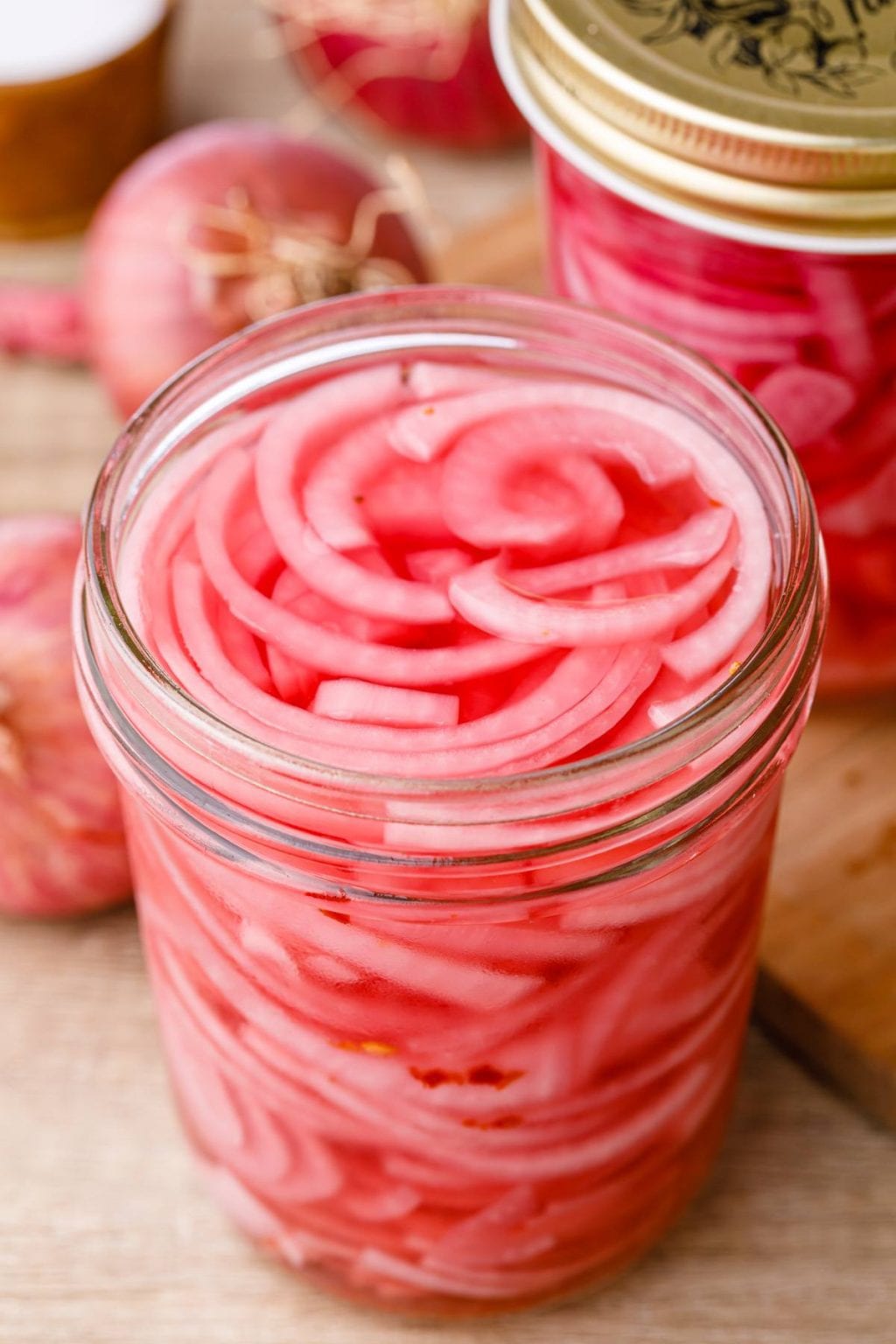 Quick Pickled Red Onions With Apple Cider Vinegar Nurtured Homes   Pickled Red Onions 4 1024x1536 