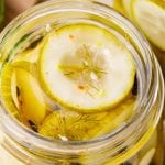 Refrigerator Pickled Cucumber Slices