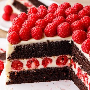 Chocolate Raspberry Cake