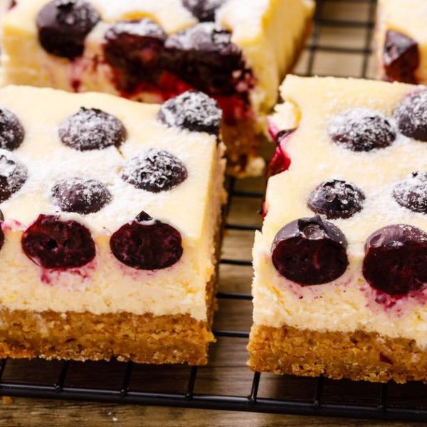 Blueberry Cheesecake Bars