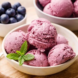 Blueberry Ice Cream