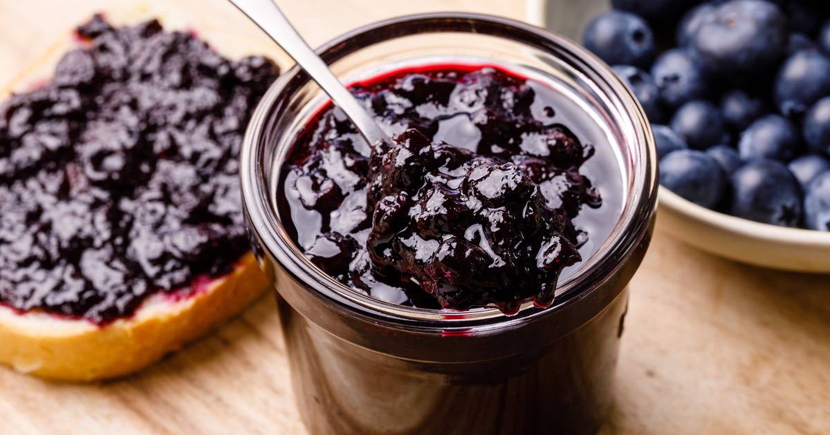 4Ingredient Refrigerator Blueberry Jam Nurtured Homes