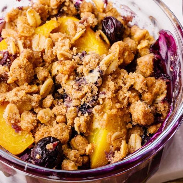 Blueberry Peach Crisp
