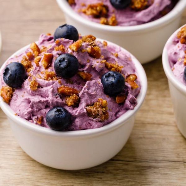Blueberry Pretzel Salad