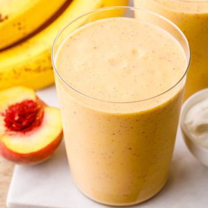 Breakfast Peach Smoothie