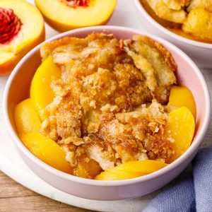 Peach Dump Cake