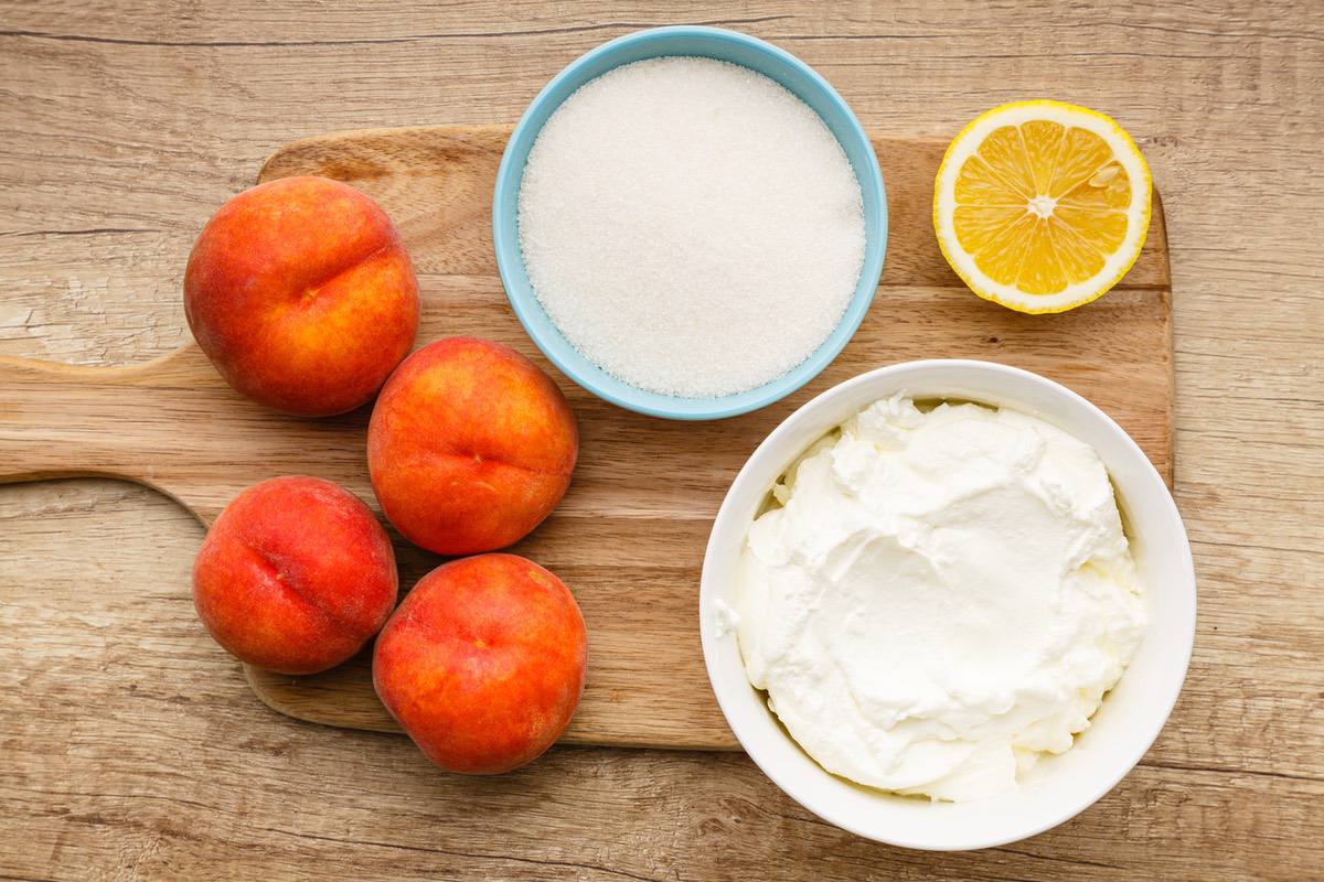 Peach Ice Cream