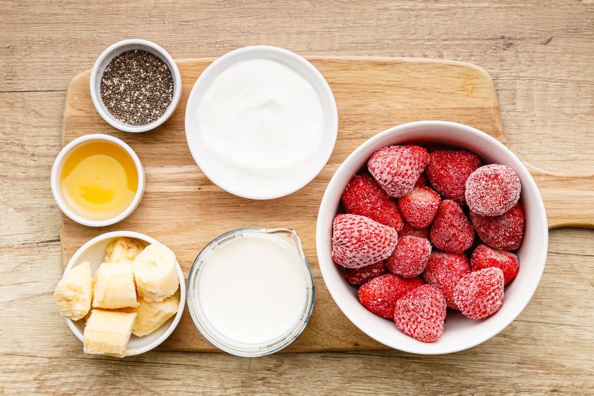 Strawberry Banana Smoothie