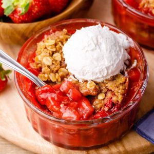 Strawberry Rhubarb Crisp