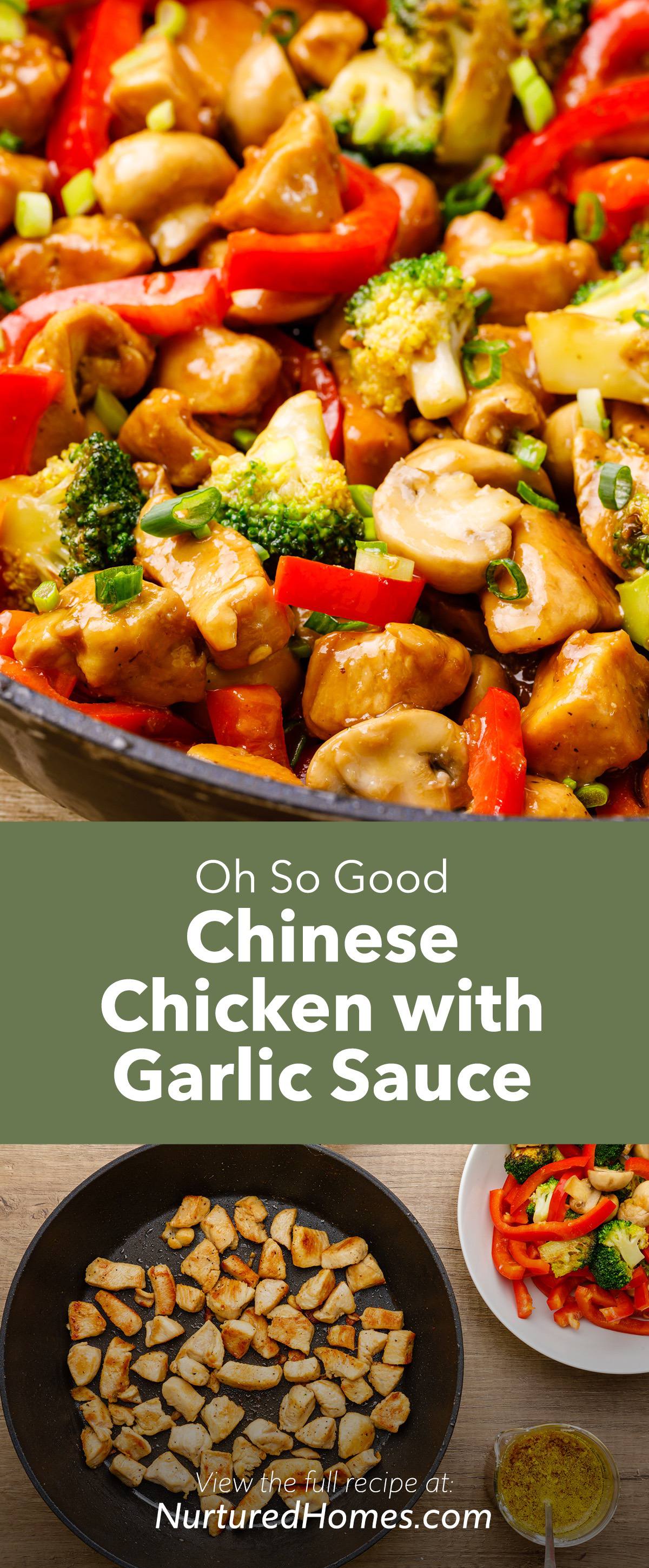Chicken With Garlic Sauce Chinese