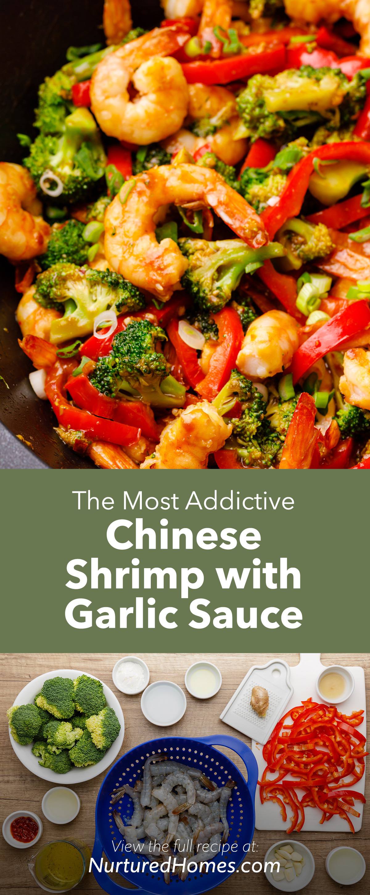 Shrimp With Garlic Sauce