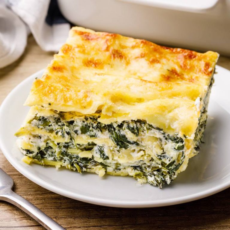 Homemade Spinach Lasagna (Easy and So, So Good!) - Nurtured Homes
