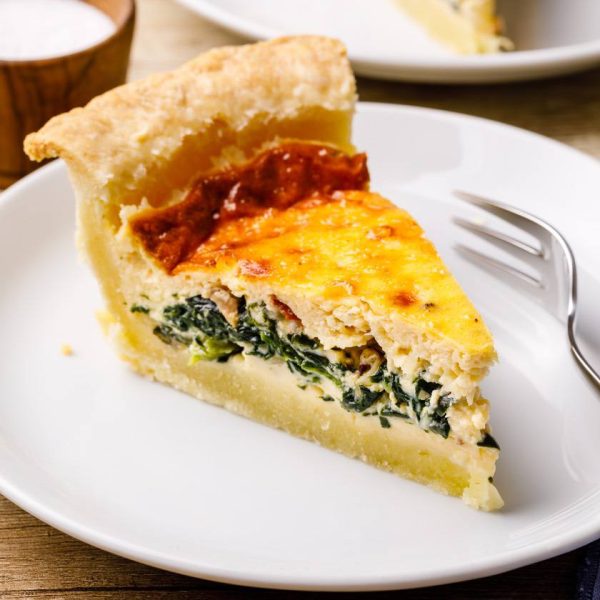 Spinach Quiche Lorraine