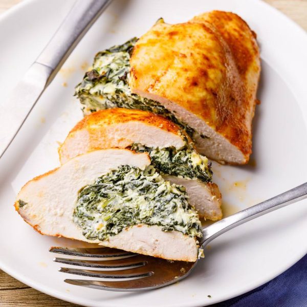 Spinach Stuffed Chicken Breast