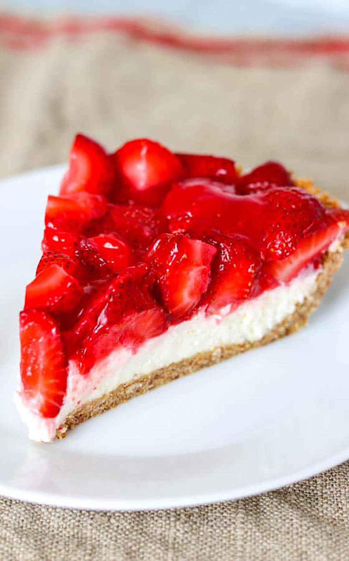 Strawberry Pretzel Pie
