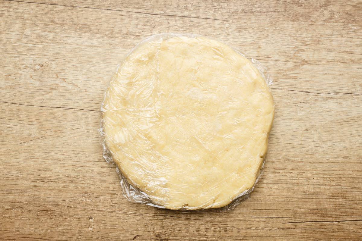 Wrap Dough in Plastic Wrap and Refrigerate
