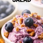 Blueberry Pretzel Salad
