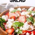 Strawberry Spinach Salad