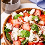 Strawberry Spinach Salad