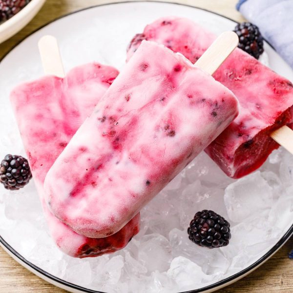 Blackberry Popsicles