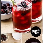 Blackberry Whiskey Sour