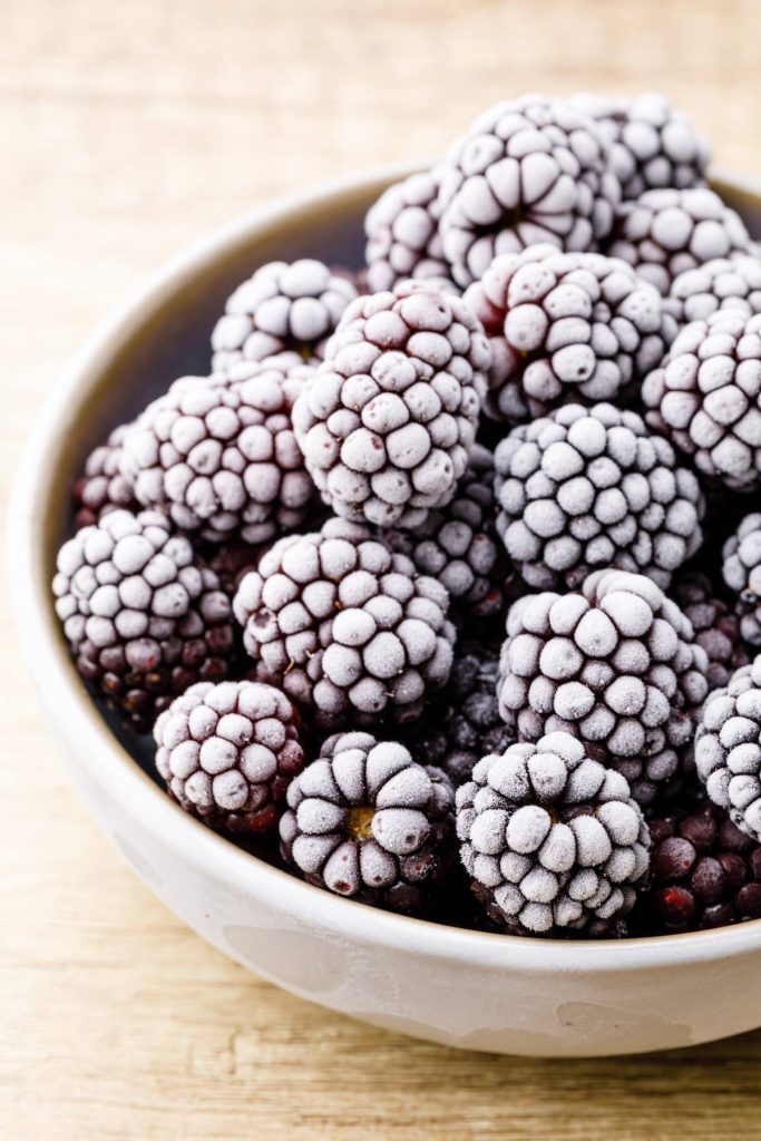 Frozen Blackberries