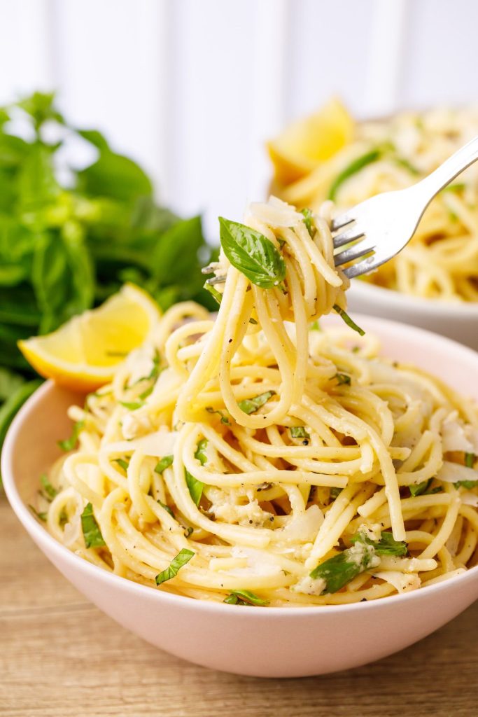 Lemon Basil Pasta