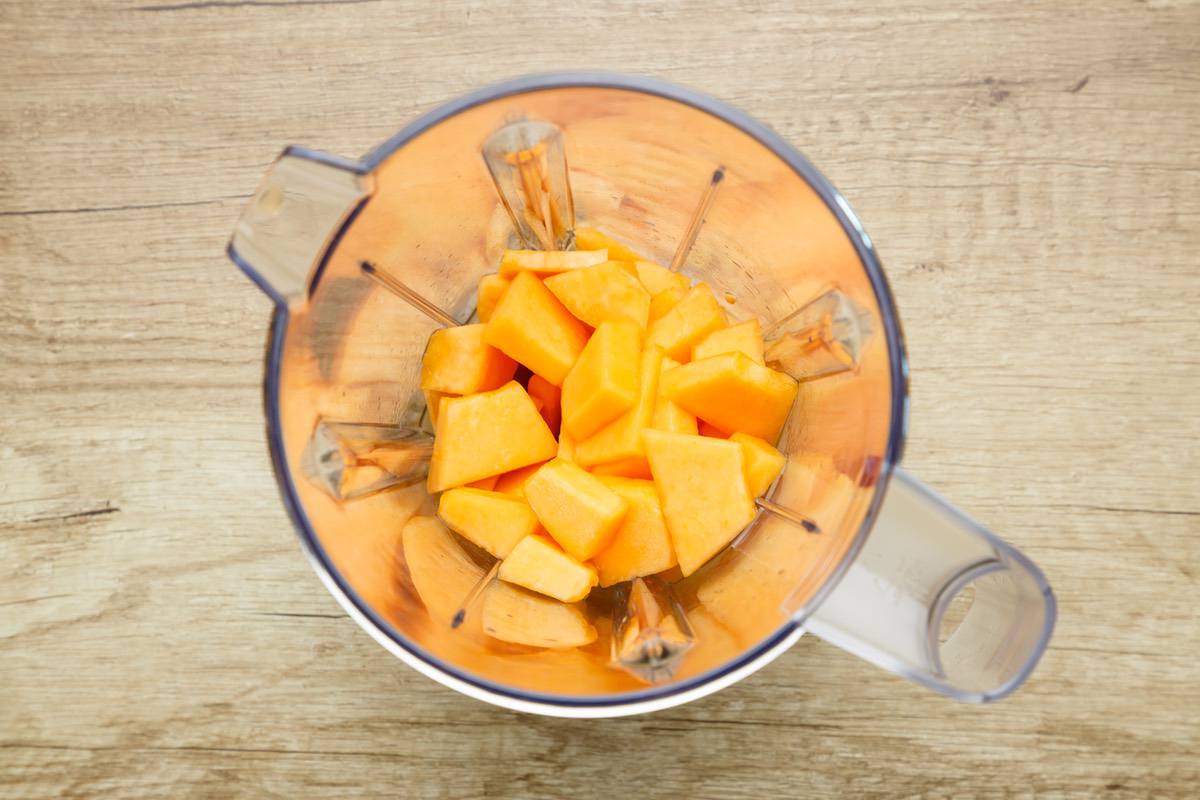 Cantaloupe Popsicles