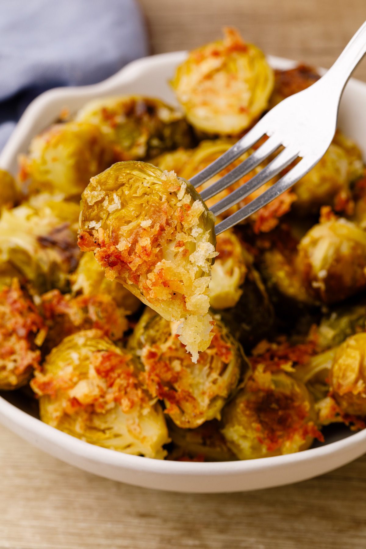 Garlic Roasted Brussel Sprouts