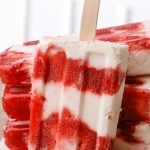 Strawberry Popsicles