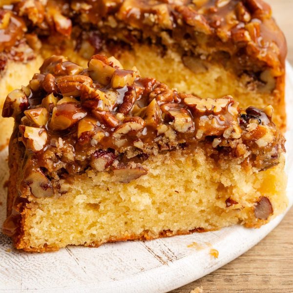 Pecan Upside Down Cake