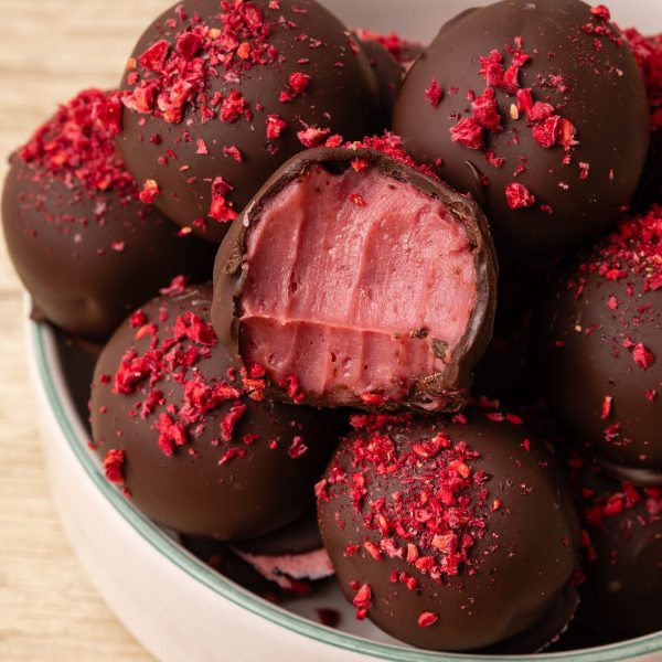 Raspberry Truffles