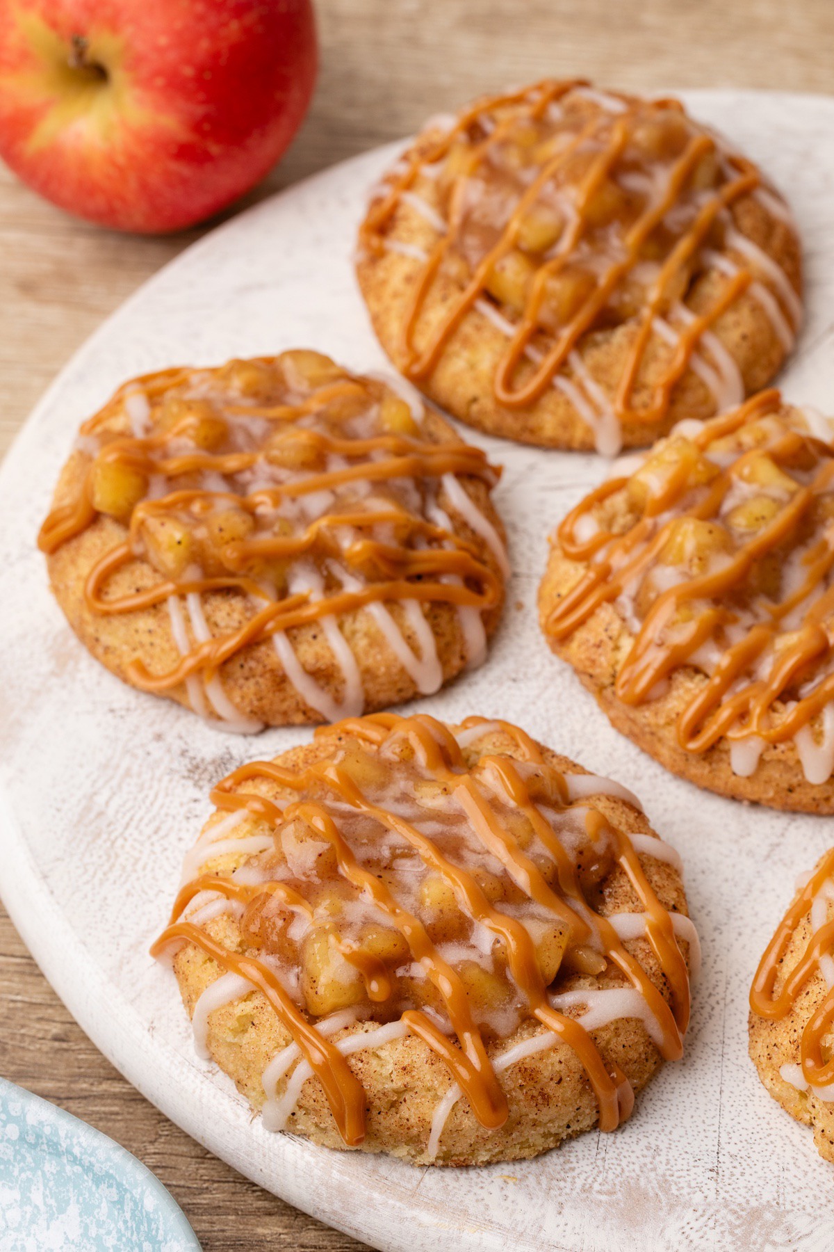 Caramel Apple Snickerdoodles