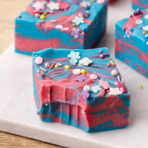 Cotton Candy Fudge