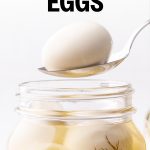 Old Fashioned Dill Pickled Eggs Recipe