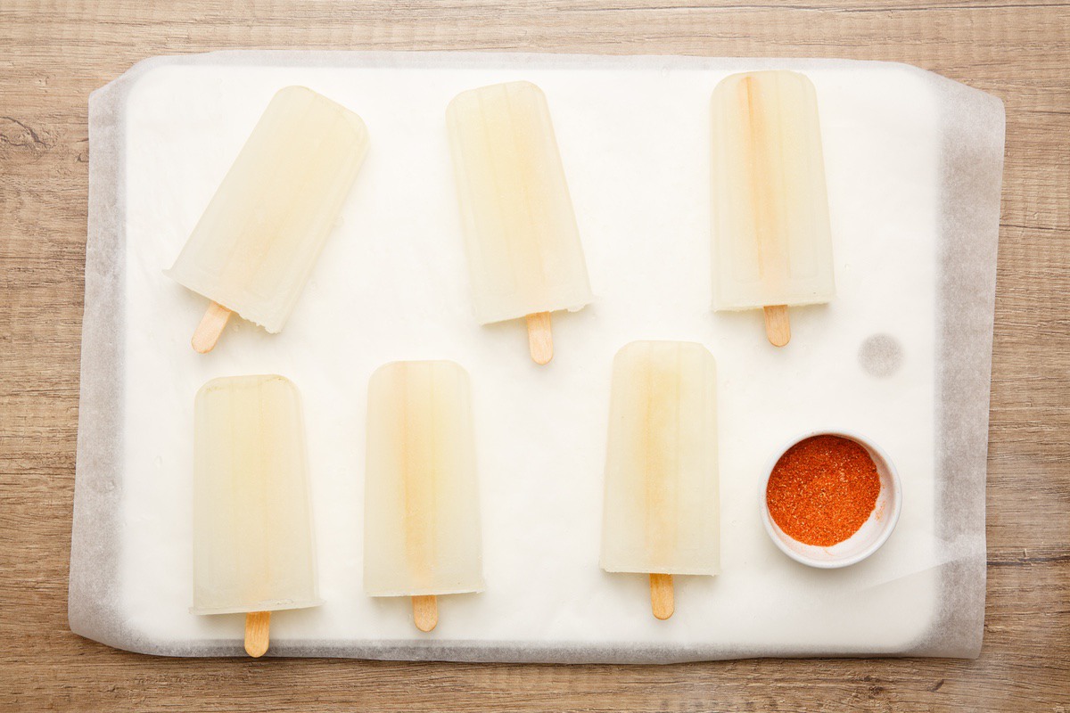unmolded pickle pops