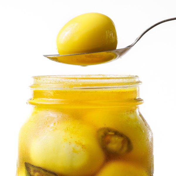 Cowboy Candy Pickled Eggs