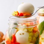 Giardiniera Pickled Eggs