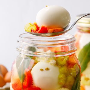 Giardiniera Pickled Eggs